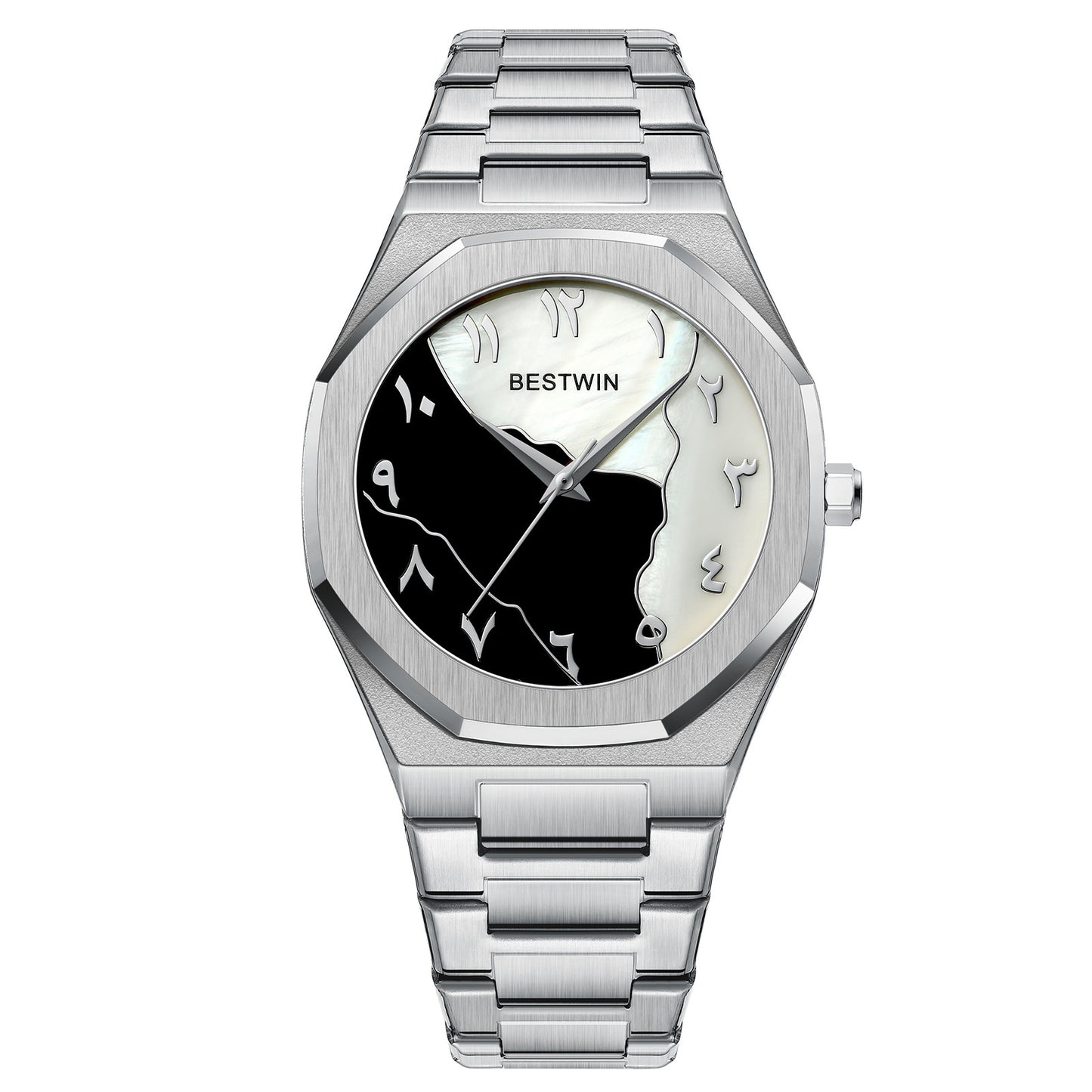 Simple Steel Belt Quartz Watch For Him