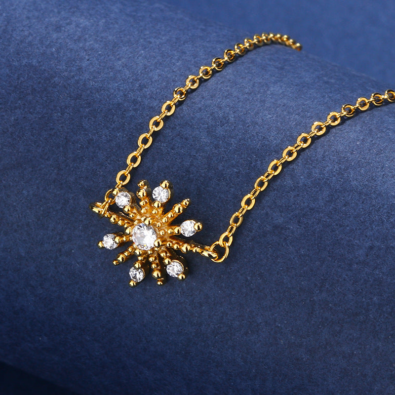 Snowflake Pendant Necklace