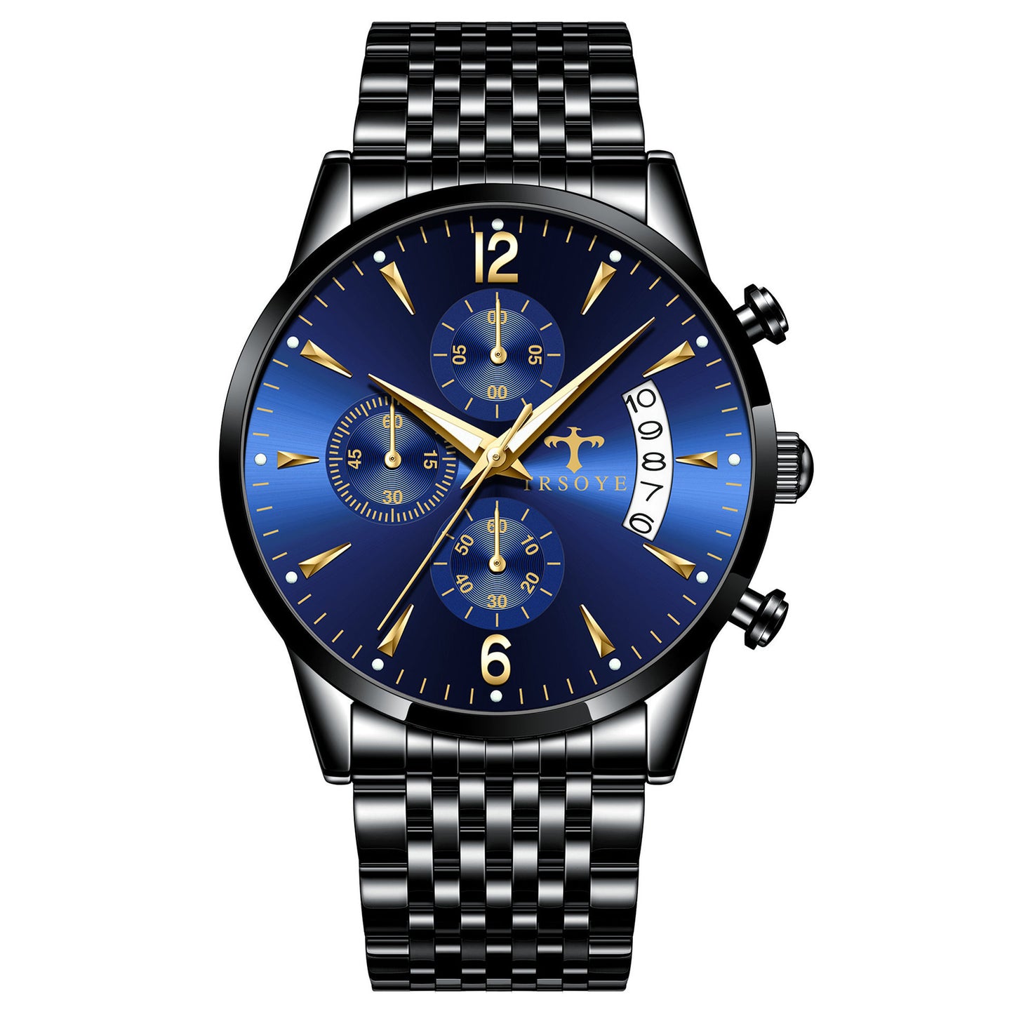 Men's Multi-functional Luminous Waterproof Quartz Watch.