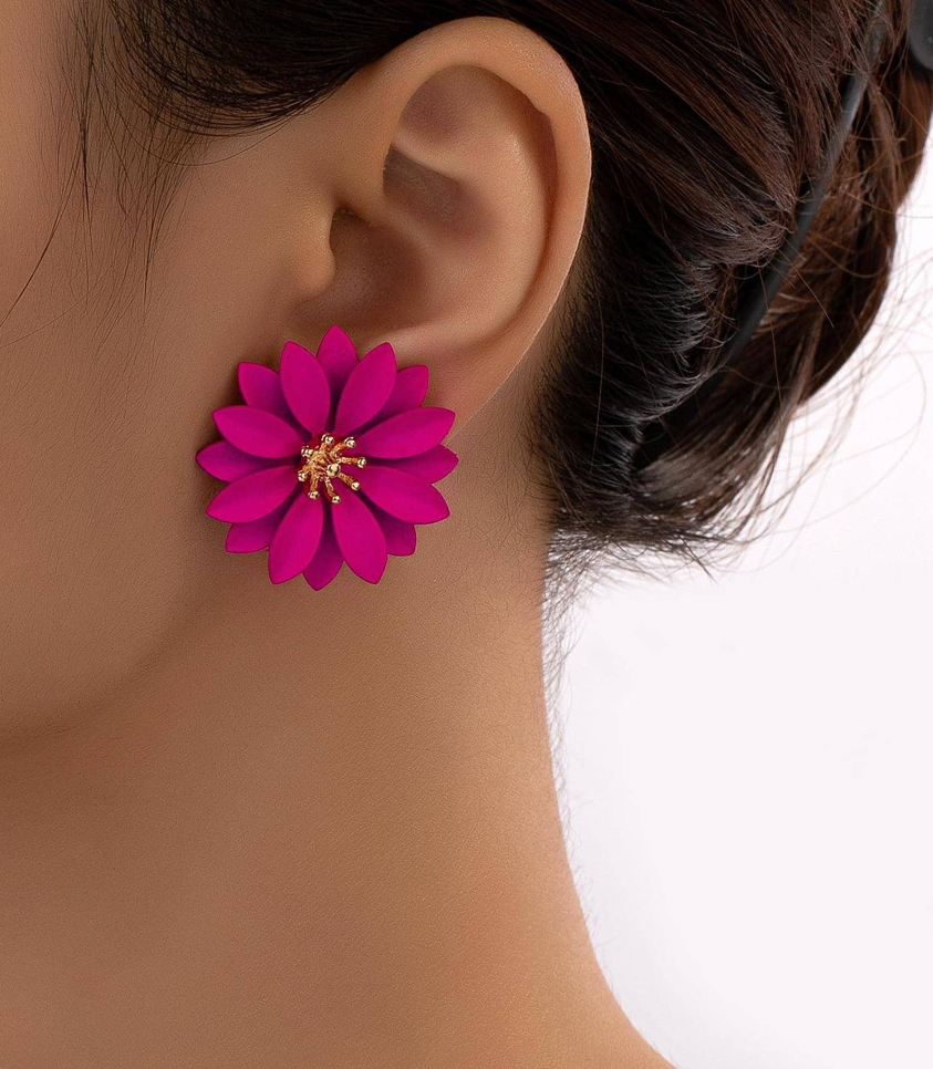 Flower Stud Earrings