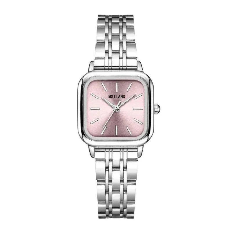 Simple Steel Belt Quartz Women's Watch