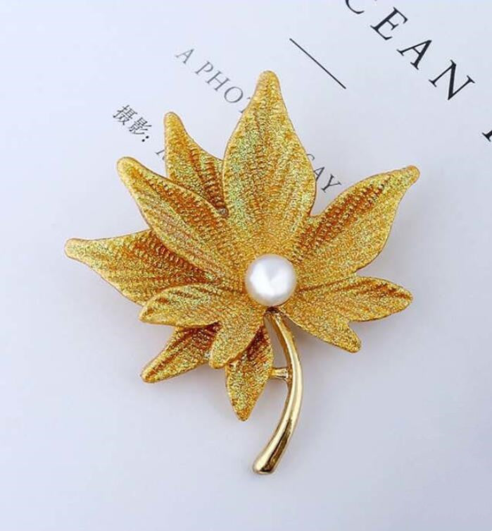 Leaf Brooch