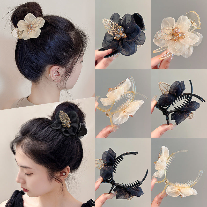 Bun Grabber Headdress Sense Barrettes Hair Clip