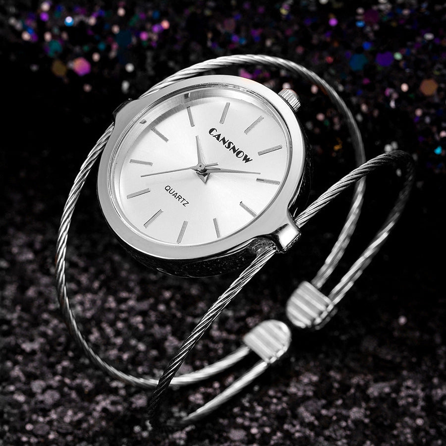 Starry Sky Simple Design Steel Wire Women’s Watch