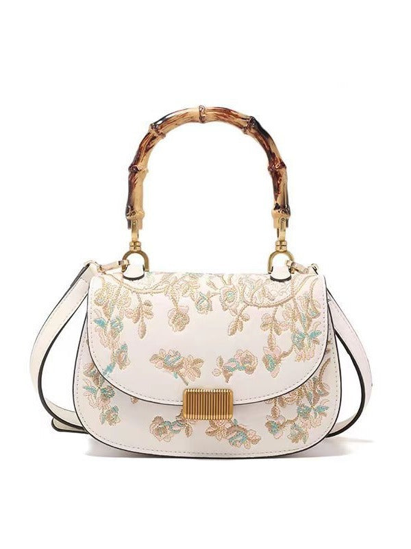 Chinese Style Embroidery Women's Cross-body Bag