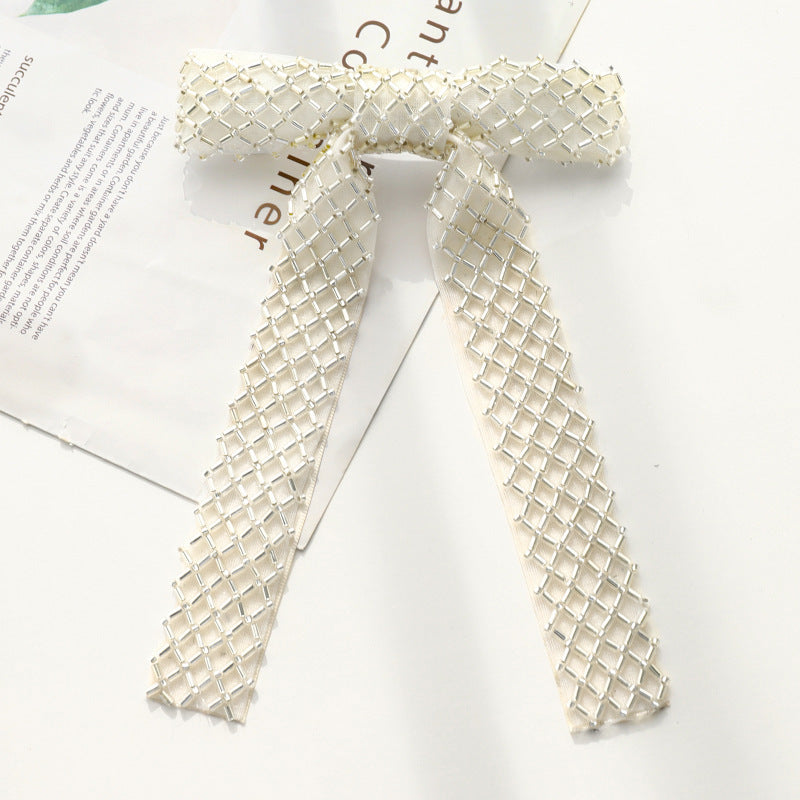 Glass Diamond Beaded Ladies Ponytail Hair Clip