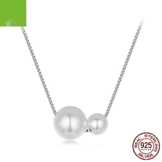 Simple Fashion Elegant Style 925 Sterling Silver Necklace