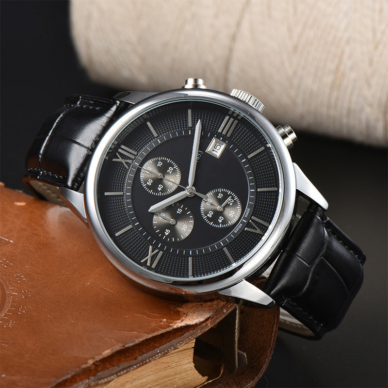 Mens's Quartz Casual Belt Watch