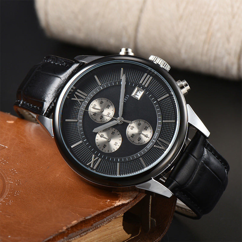 Mens's Quartz Casual Belt Watch