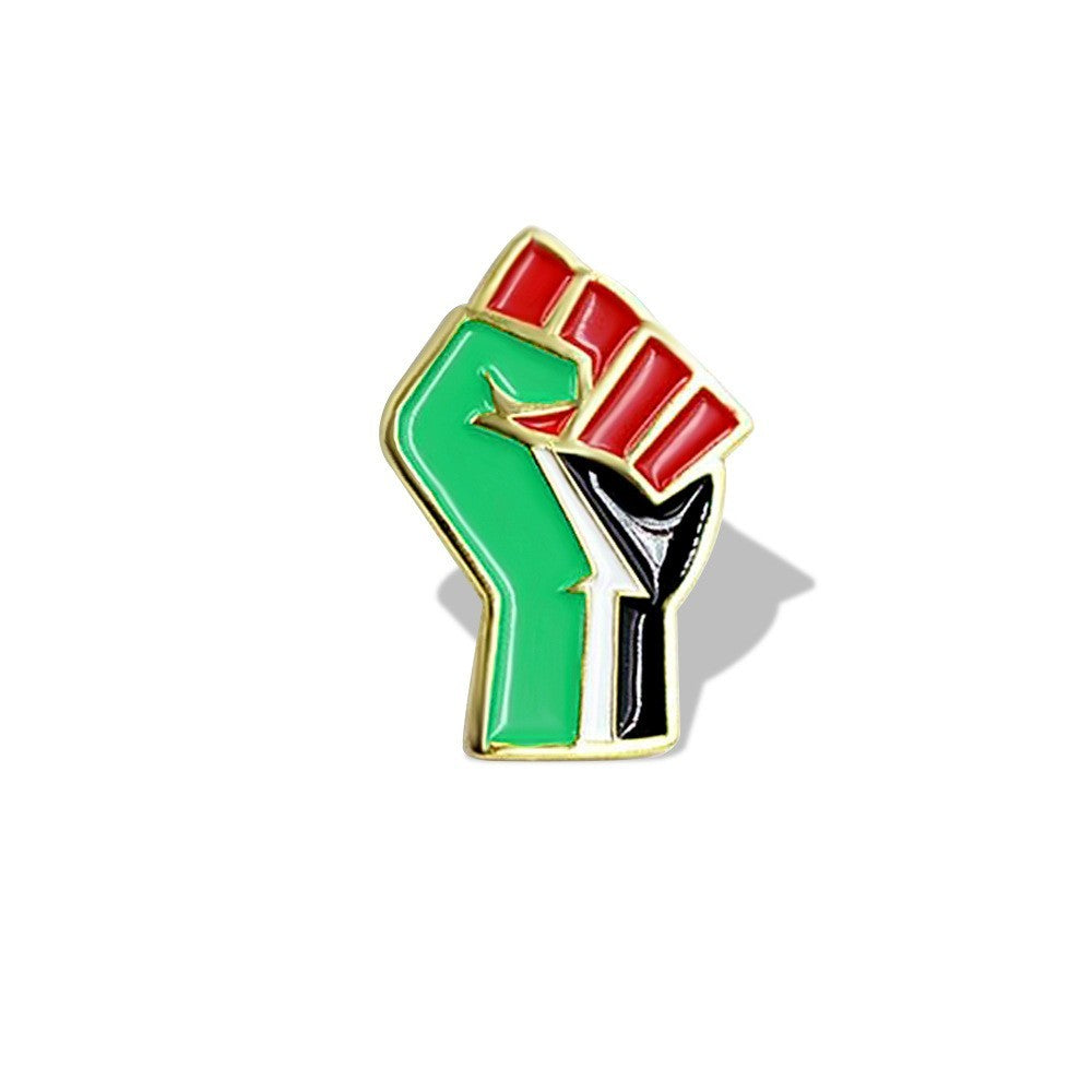 Free Palestine Brooch Pin