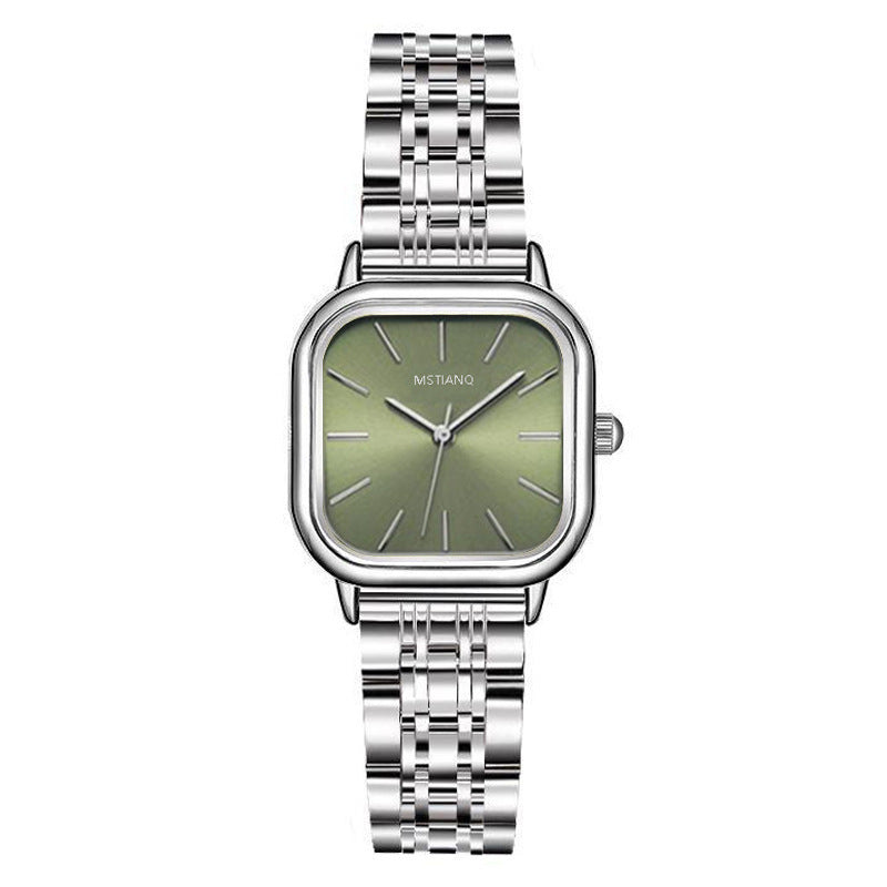 Simple Steel Belt Quartz Women's Watch