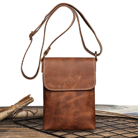 Men's Leather Shoulder Bag