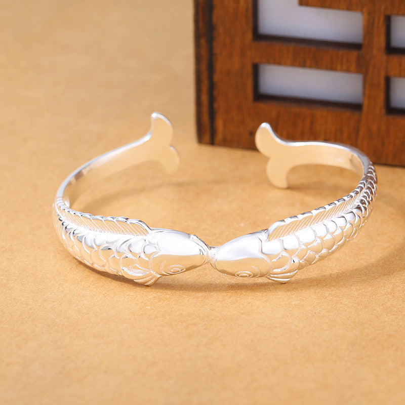 Distressed Pisces Bracelet For Women