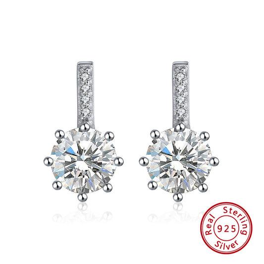 S925 Sterling Silver Stud Earrings
