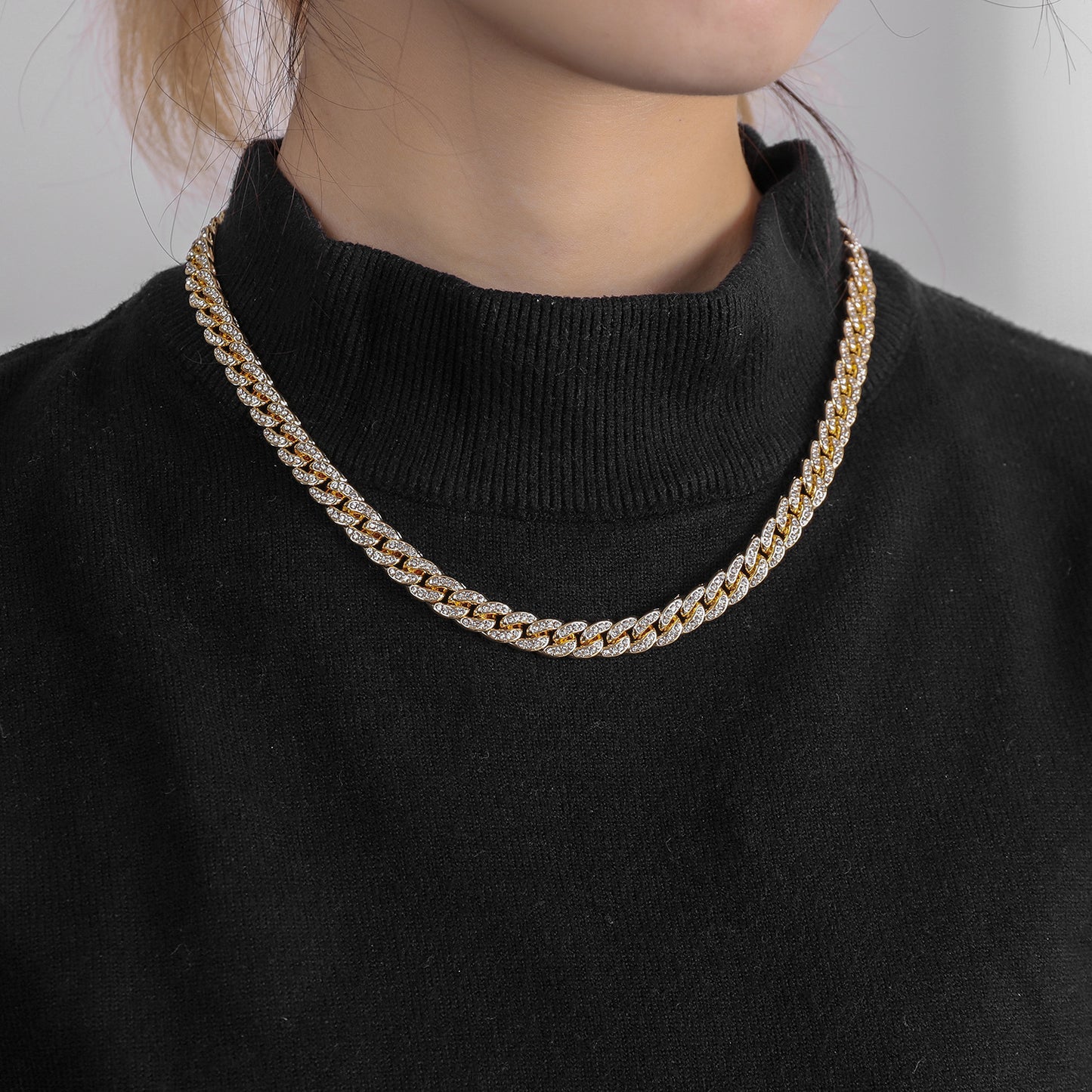 Simple Alloy Chain Men's And Women's Necklace