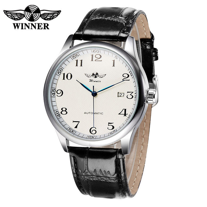 Simple Stainless Steel Men's Watch