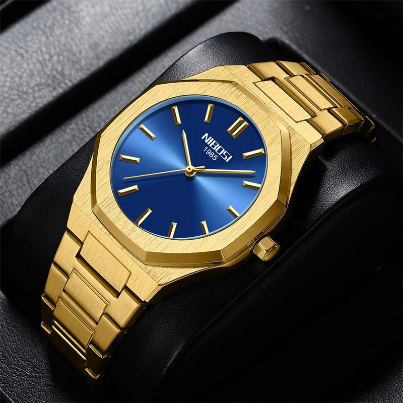 Simple Gold Men's Watch