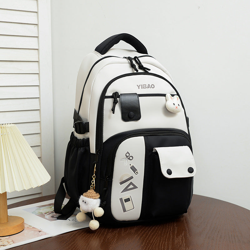 Fashion Color Contrast Backpack