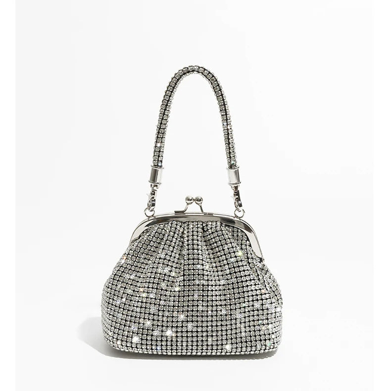 Women's Rhinestone Shoulder Messenger Bag