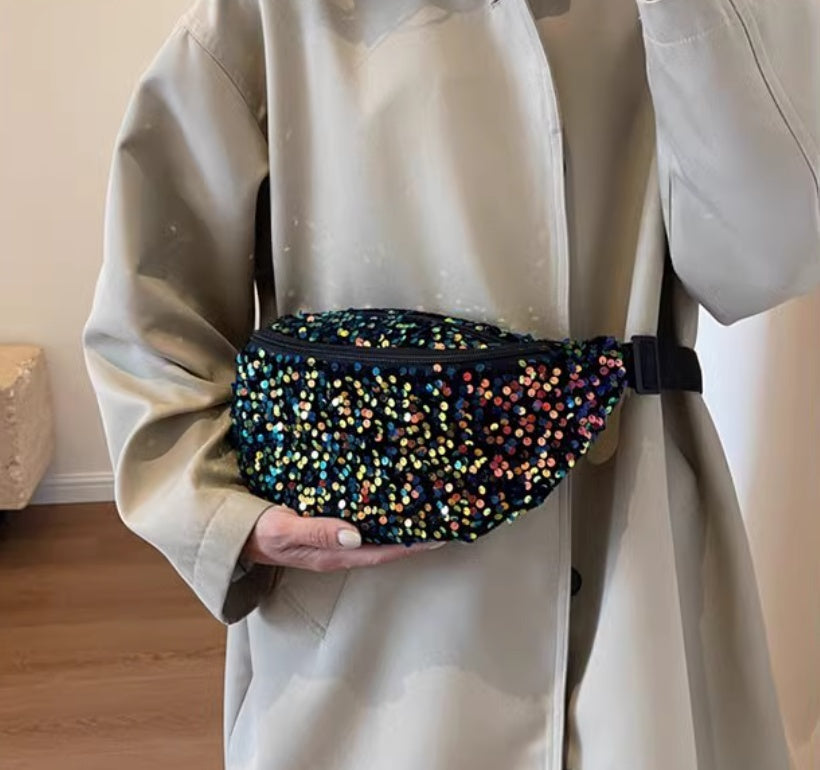 Sequin Chest Bag