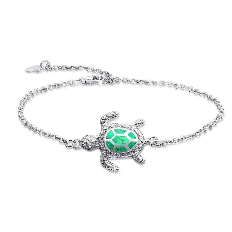 Hawaii Ocean Turtle Anklet