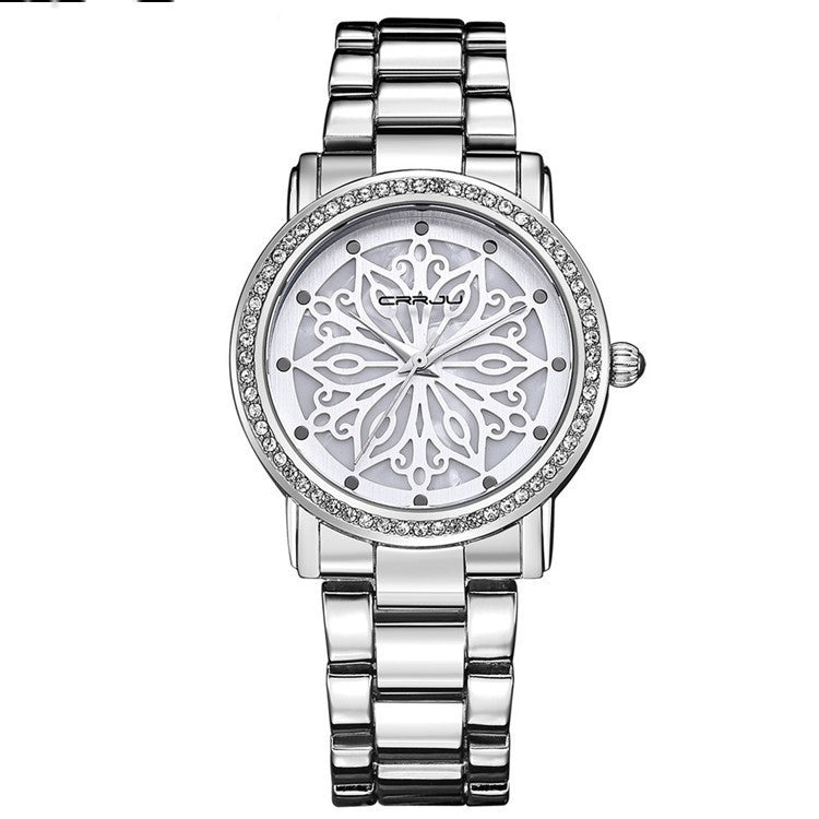 Steel Band Diamond Leisure Women’s watch