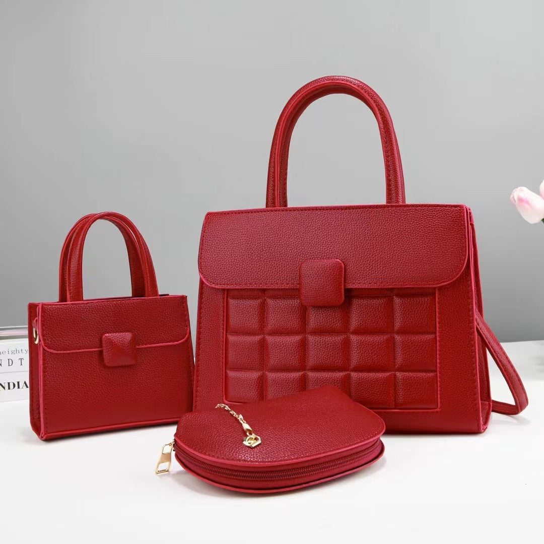 Three-piece Set Versatile Handbag