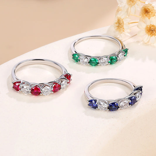 7 Diamond Stackable Ring
