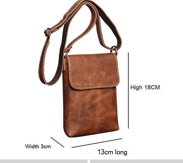 Men's Leather Shoulder Bag