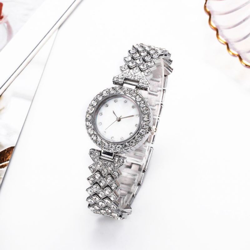 Diamond Alloy Simple Women's Watch