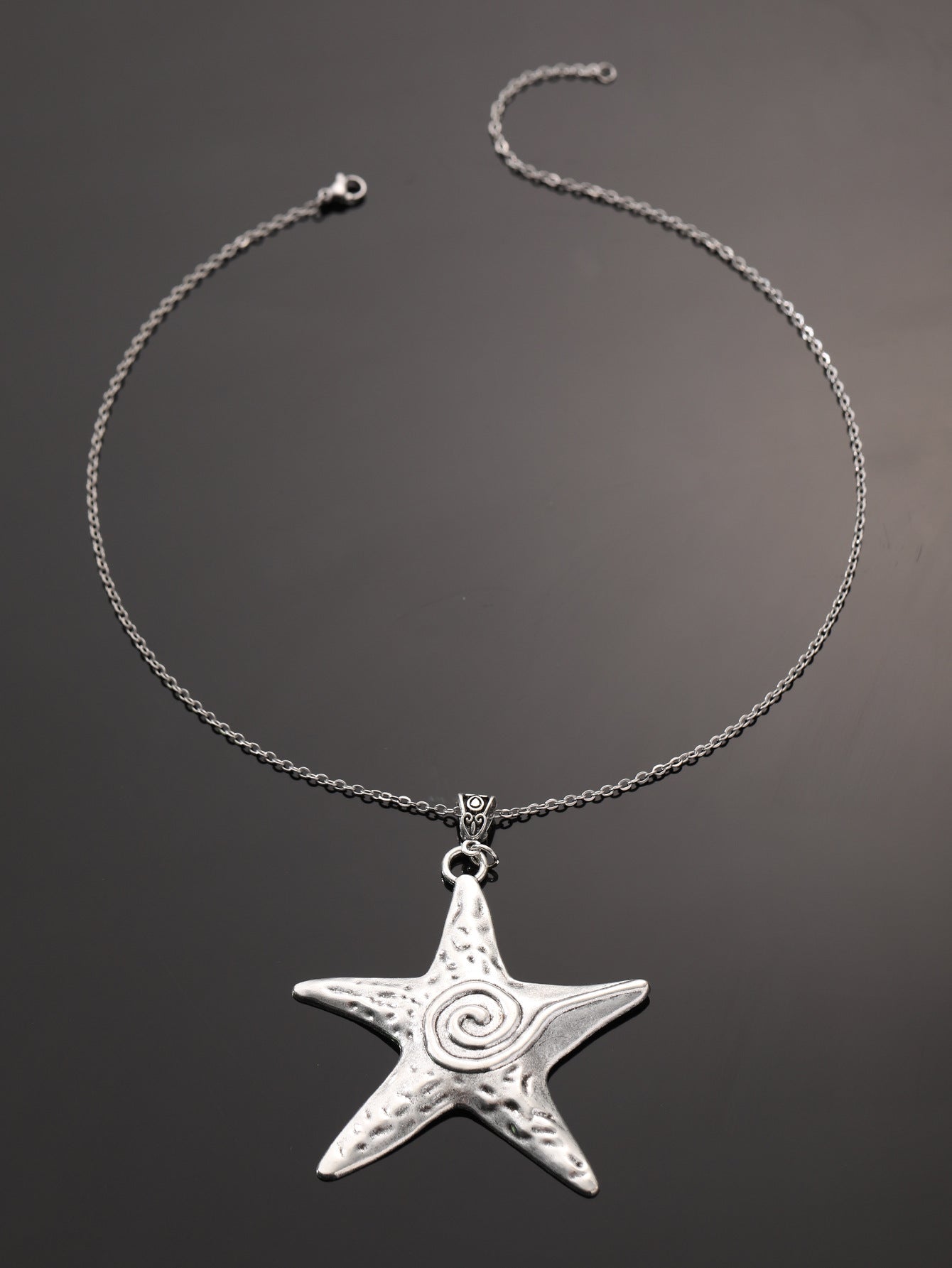 Sweet Cool Big Pentagram Pendant Necklace