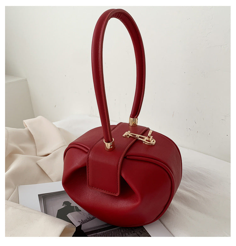 Face Small Round Ball Shaped Bag