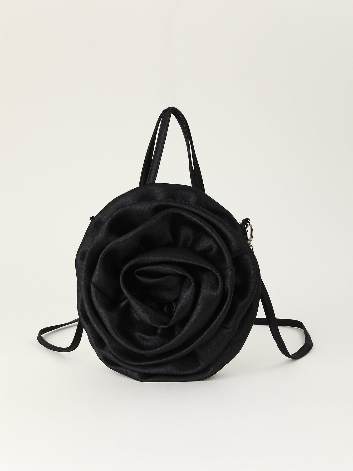 Satin Flower Dinner Bag