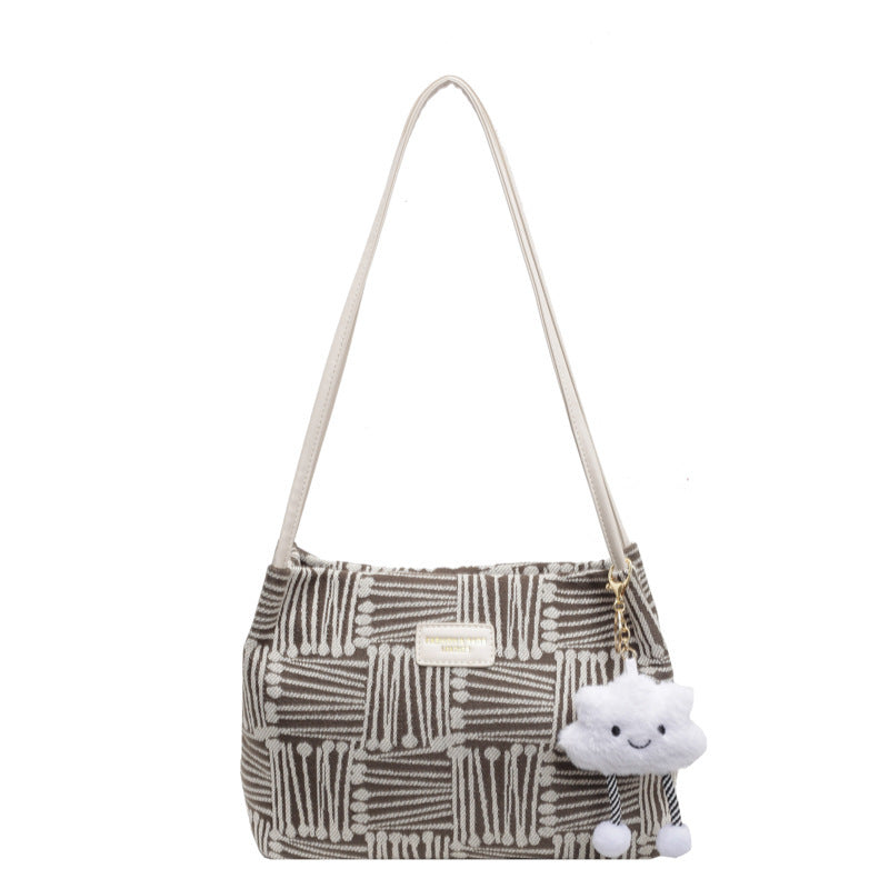 Women's Korean-style Fashion Striped Bag