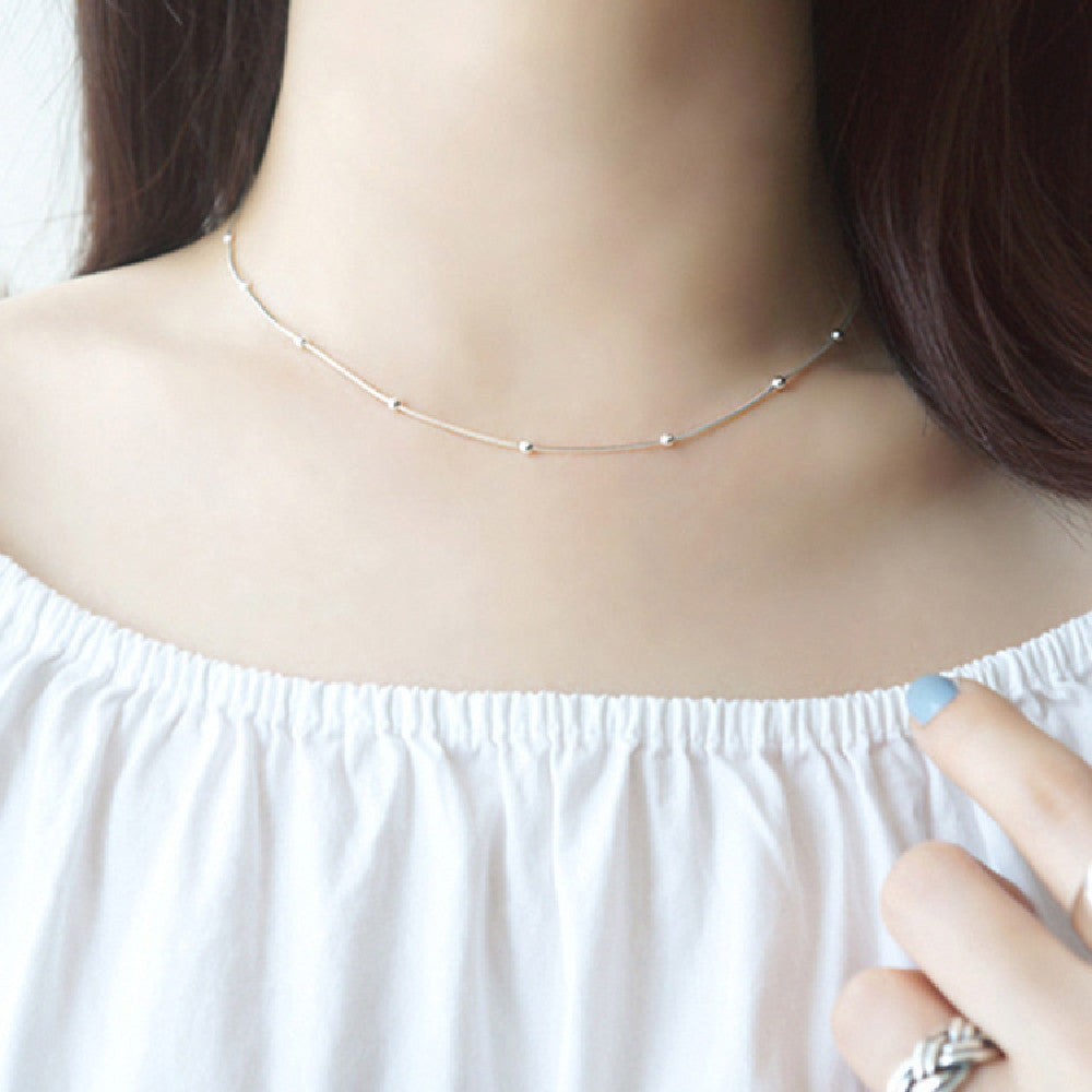 Sterling Silver Simple Necklace