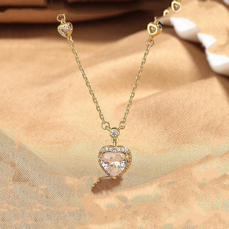 Light Luxury Minority High Sense Fashion Necklace Clavicle Chain