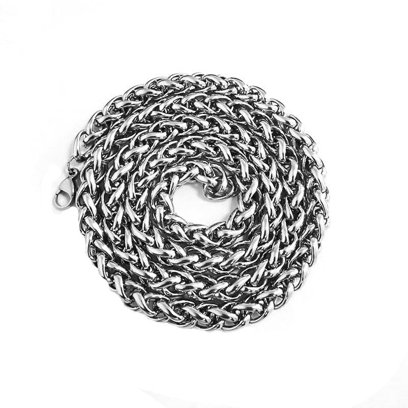 Men's Versatile Casual Minimalist Titanium Steel Necklace