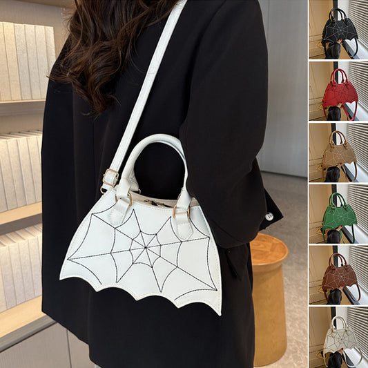 Halloween Spider Web Saddle Bag