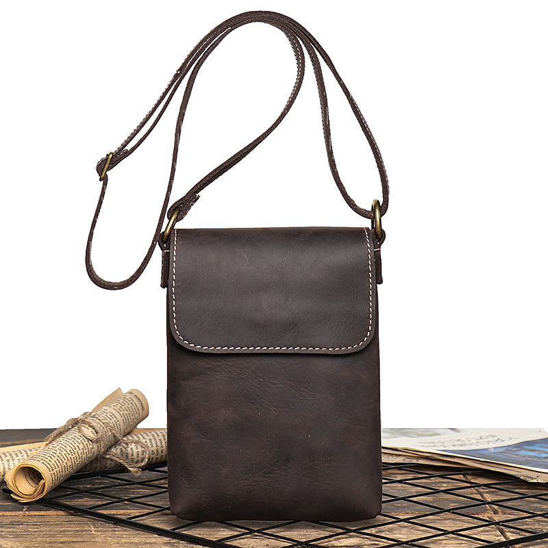 Men's Leather Shoulder Bag