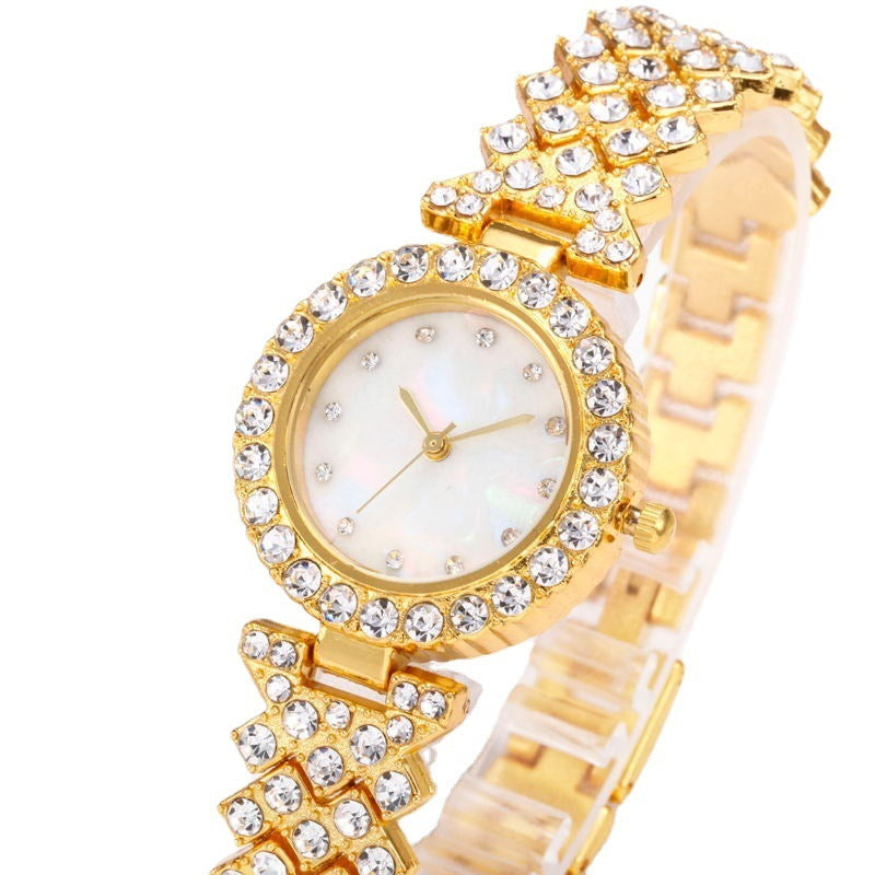 Diamond Alloy Simple Women's Watch