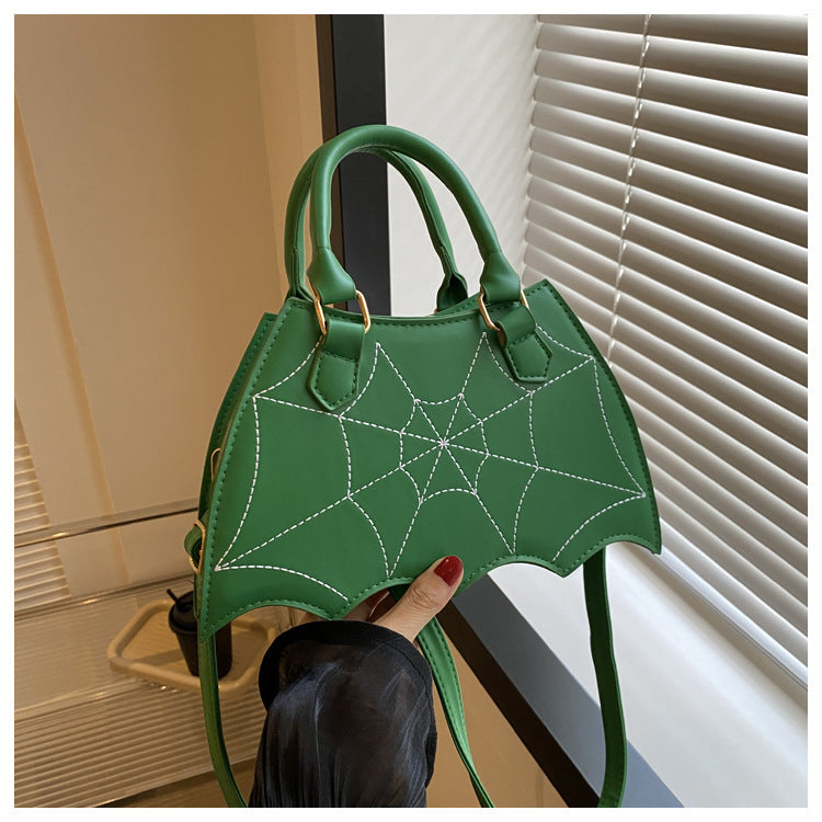 Halloween Spider Web Saddle Bag