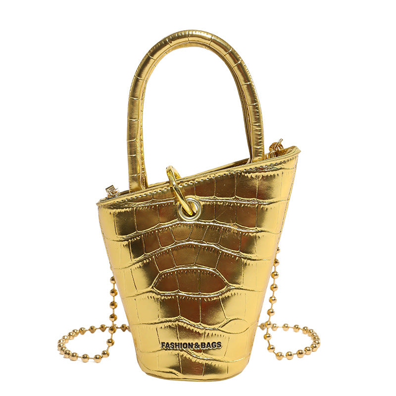 Fashionable Leopard-Print Mini Womens Bag Unique-Shaped Crossbody Bag