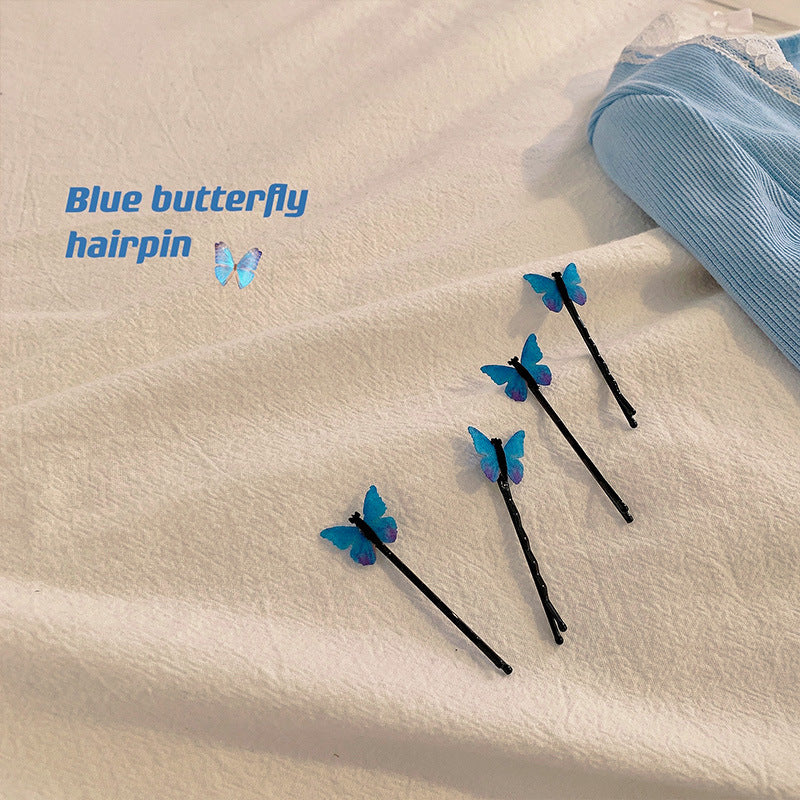 Girl Butterfly Super Fairy Forest Bang Hair Pins