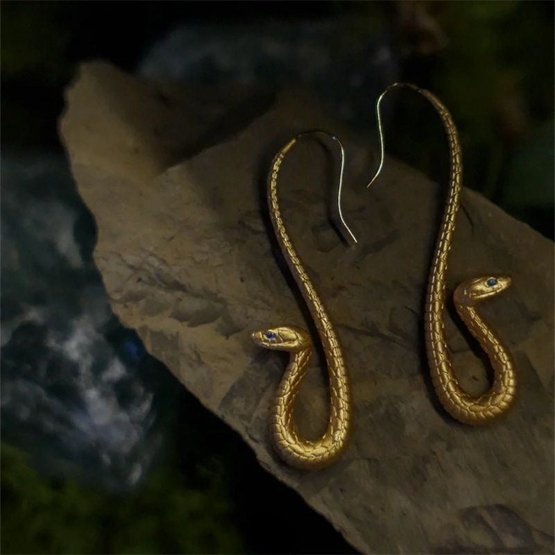 Snake-shaped Earrings