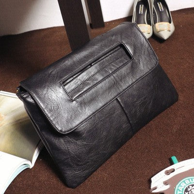 Large Capacity PU Belt Clutch Bag