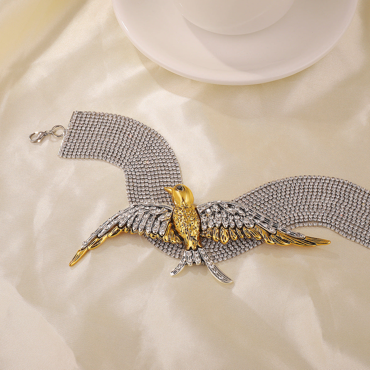 Exaggerated Fashionable Bird Swallow Multi-layer Necklace