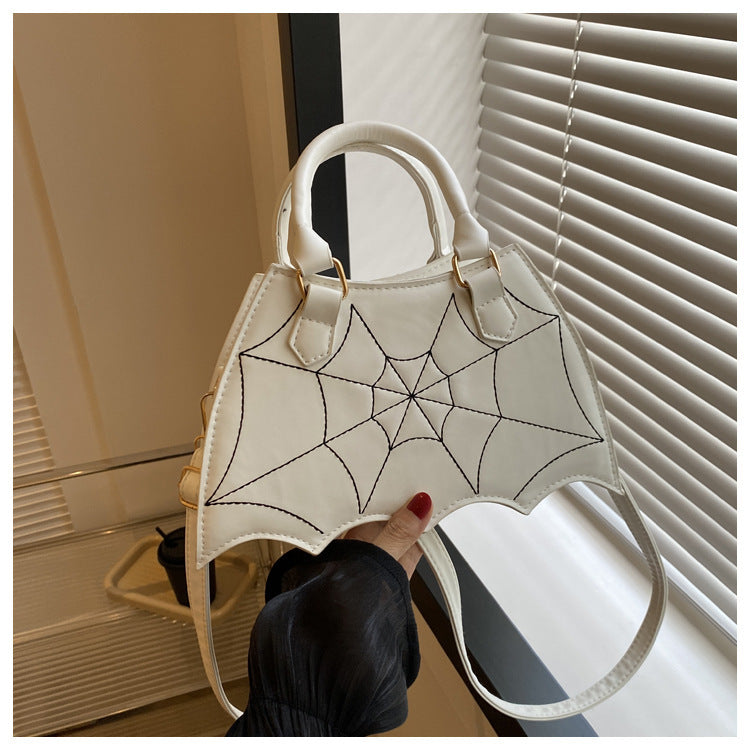 Halloween Spider Web Saddle Bag