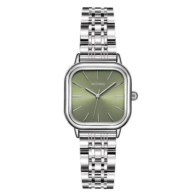 Simple Steel Belt Quartz Women's Watch