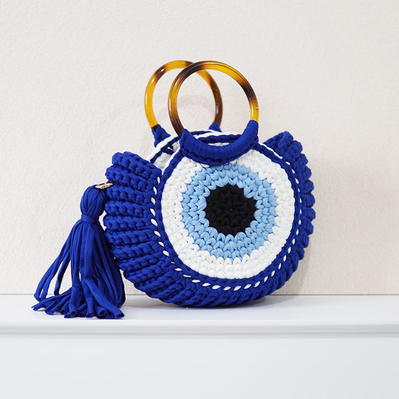 Woven Big Eye Bag