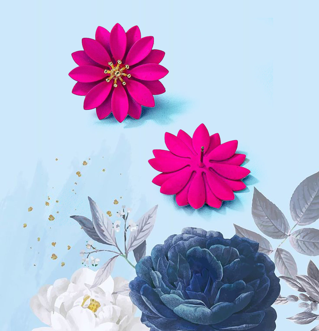 Flower Stud Earrings